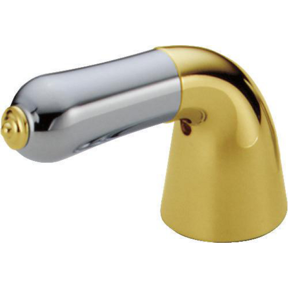 DELTA Handle Accent Bathroom Faucet for  A24 PB POLISHED BRASS LEVER ACCENTS 