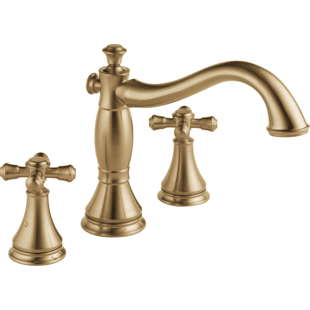 Roman Tub Trim - Less Handles T2797-CZLHP | Delta Faucet