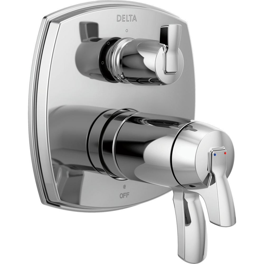 17 Thermostatic Integrated Diverter Trim with Three Function