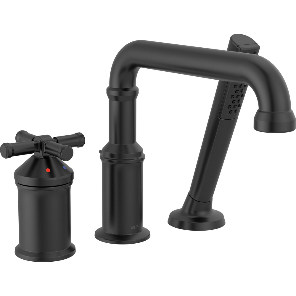 Harlaut apparel ヘンリックハーロゥ1080 ブラック L 新品 Three Hole Roman Tub Trim with Hand Shower - Less Handle T3784