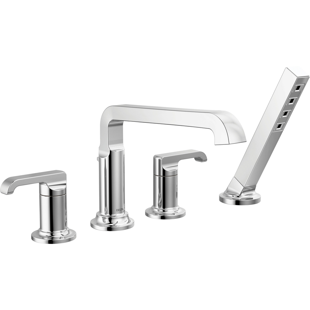 Roman Tub Trim with Hand Shower T4789-PR-LHP | Delta Faucet