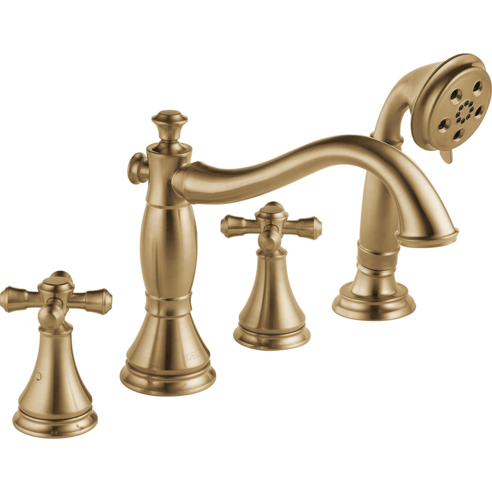 Roman Tub with Hand Shower Trim - Less Handles T4797-CZLHP | Delta