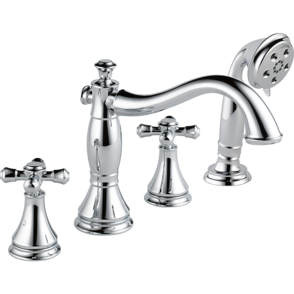 Roman Tub Faucet with Handheld Shower Sprayer newest and Valve Brushed Nickel