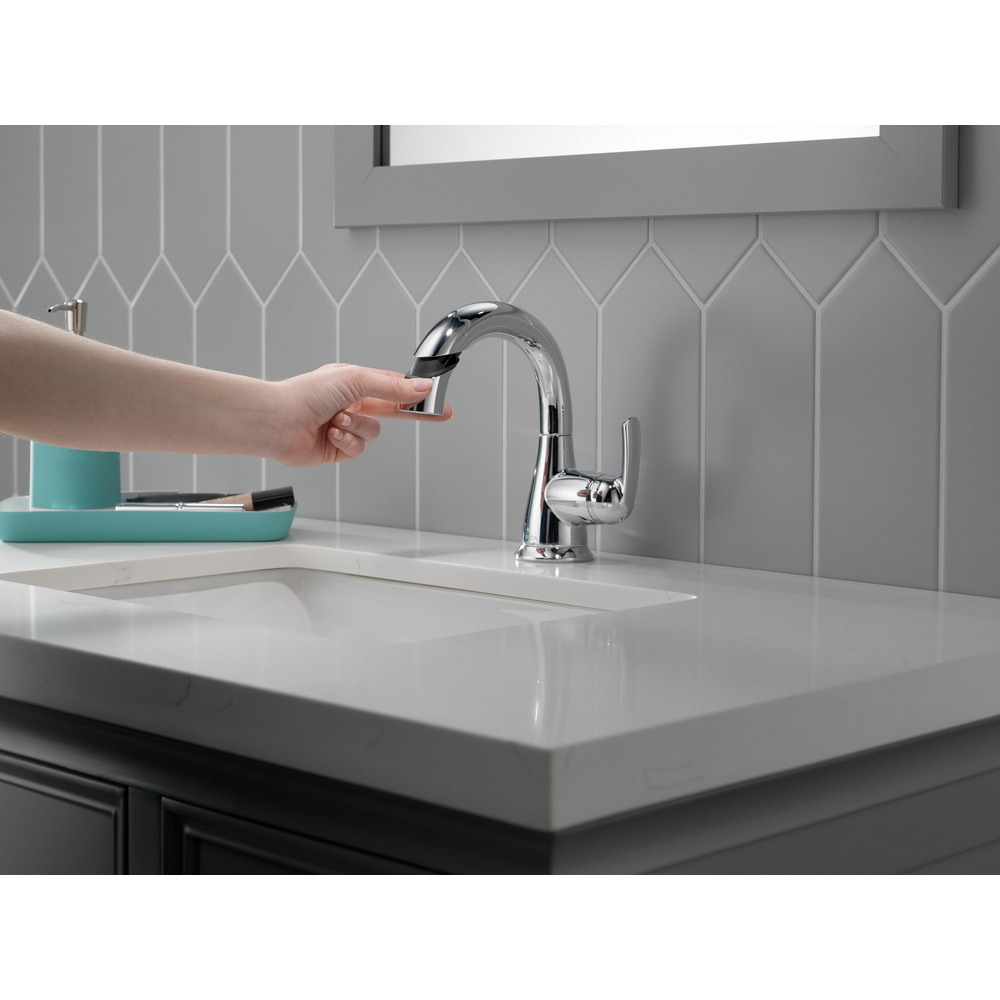 LAV RÉTRACTABLE À POIGNÉE UNIQUE15765LF-PD | Delta Faucet