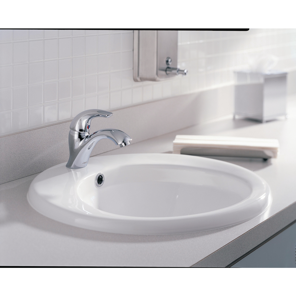 Single Handle Single Hole Lavatory Faucet - Less Pop-Up 22C631 | Delta  Faucet