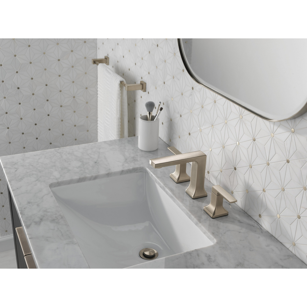 FAUCET TWO 箱無し 三和ボタン Two Handle Widespread Bathroom Faucet 3537LF-SSMPU | Delta Faucet