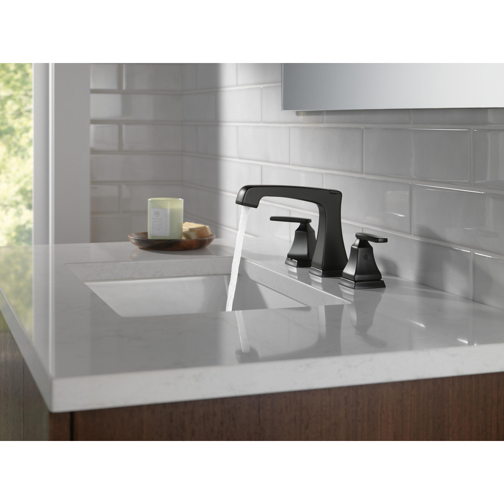 Two Handle Widespread Lavatory Faucet 3564-BLMPU-DST
