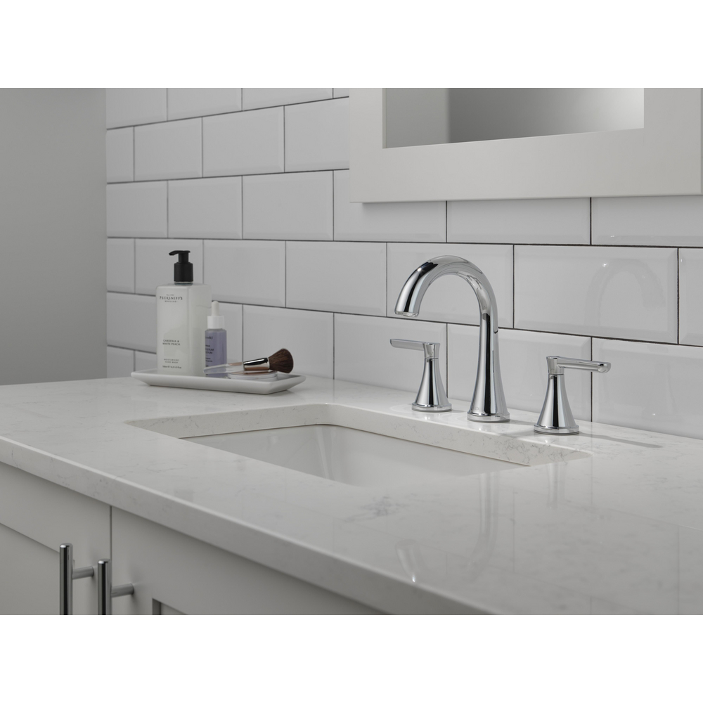 Two Handle Widespread Bath Faucet 35860LF | Delta Faucet