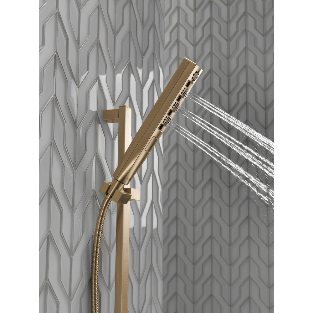 H2Okinetic 4-Setting Slide Bar Hand Shower 51140-CZ | Delta Faucet