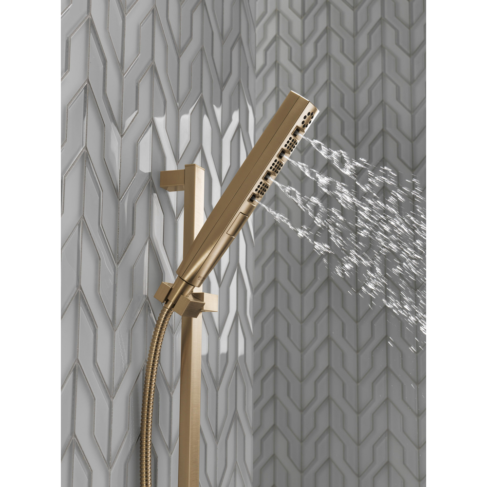 H2Okinetic 4-Setting Slide Bar Hand Shower 51140-CZ | Delta Faucet