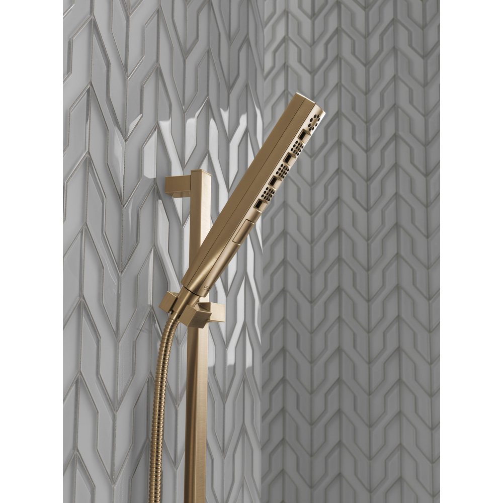 H2Okinetic 4-Setting Slide Bar Hand Shower 51140-CZ | Delta Faucet