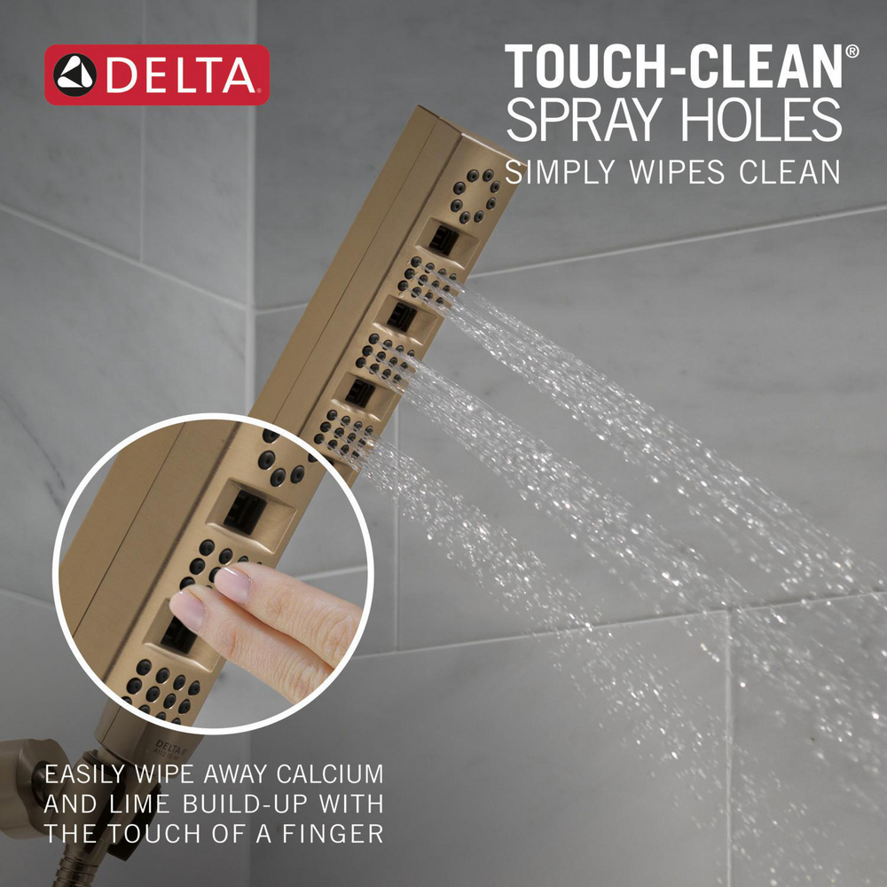 H2OKinetic Hand Shower 1.75 GPM Wall-Mount 4S 55140-CZ-PR | Delta