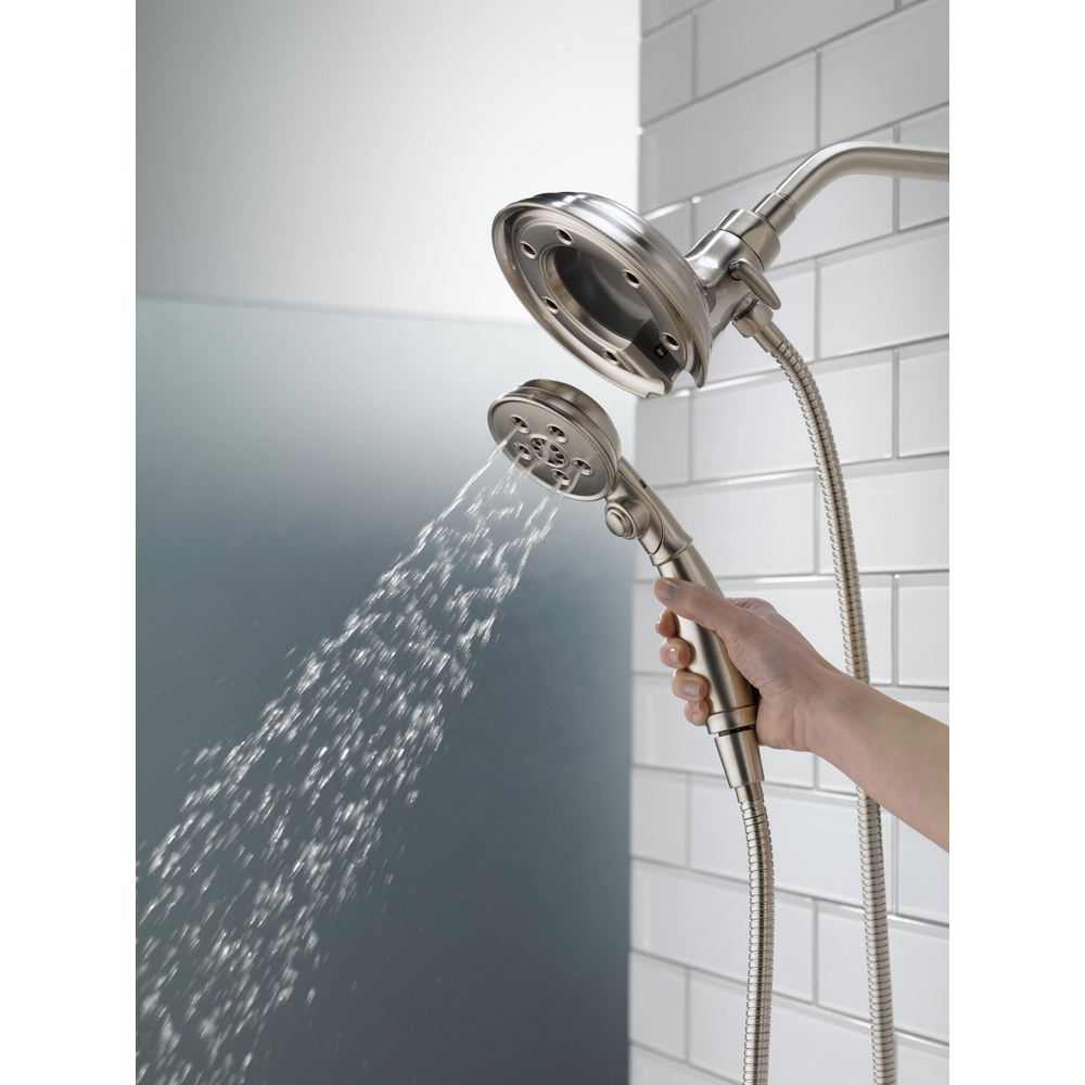 H2Okinetic In2ition 4-Setting Two-in-One Shower 58471-SS-PK | Delta Faucet