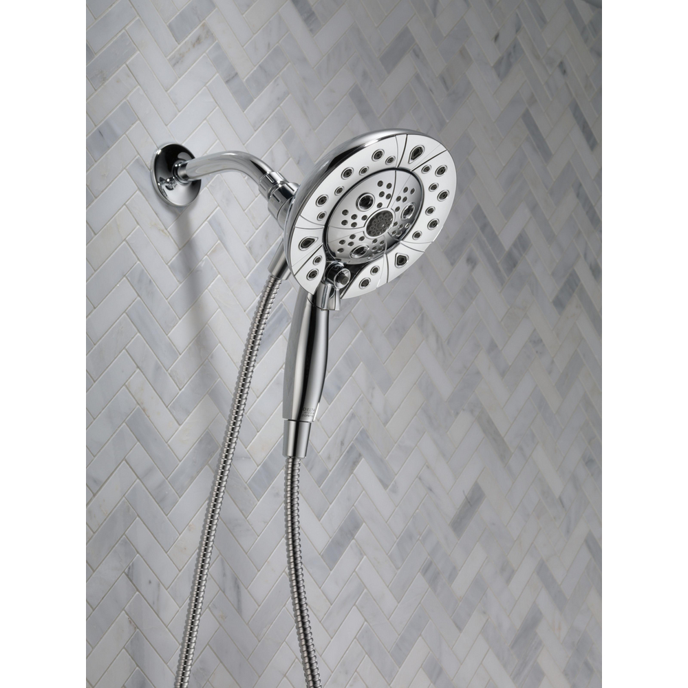 H2Okinetic In2ition 5-Setting Two-in-One Shower 58480-PK | Delta Faucet