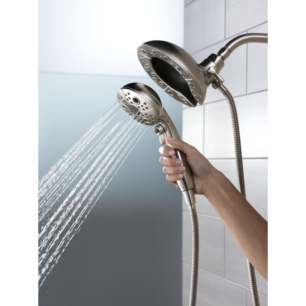 H2Okinetic In2ition 5-Setting Two-in-One Shower 58480-SS-PR-PK | Delta ...