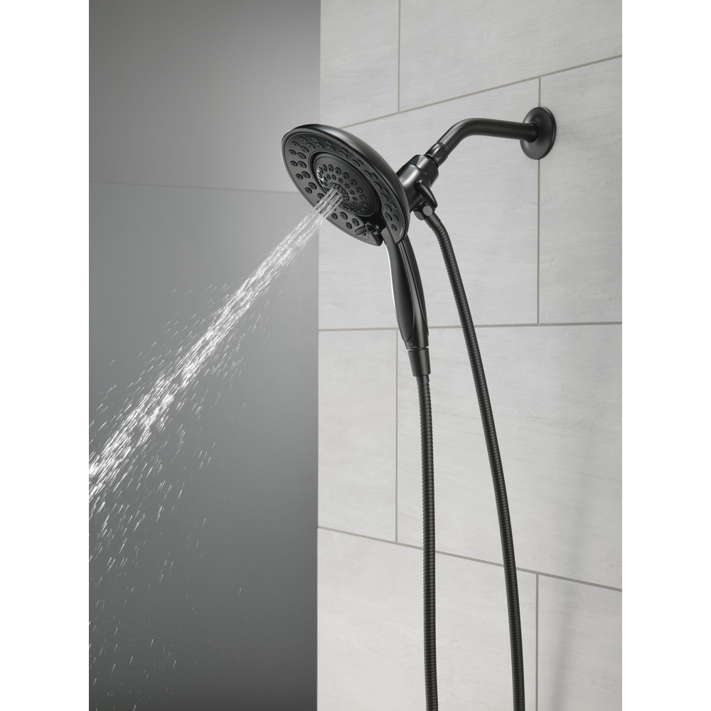In2ition 5Setting TwoinOne Shower 58569BLPK Delta Faucet