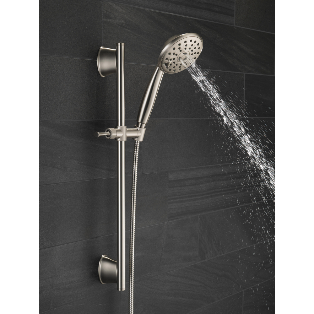 Porter 3 Setting Wall Bar Hand Shower 75806SN140 Delta Faucet