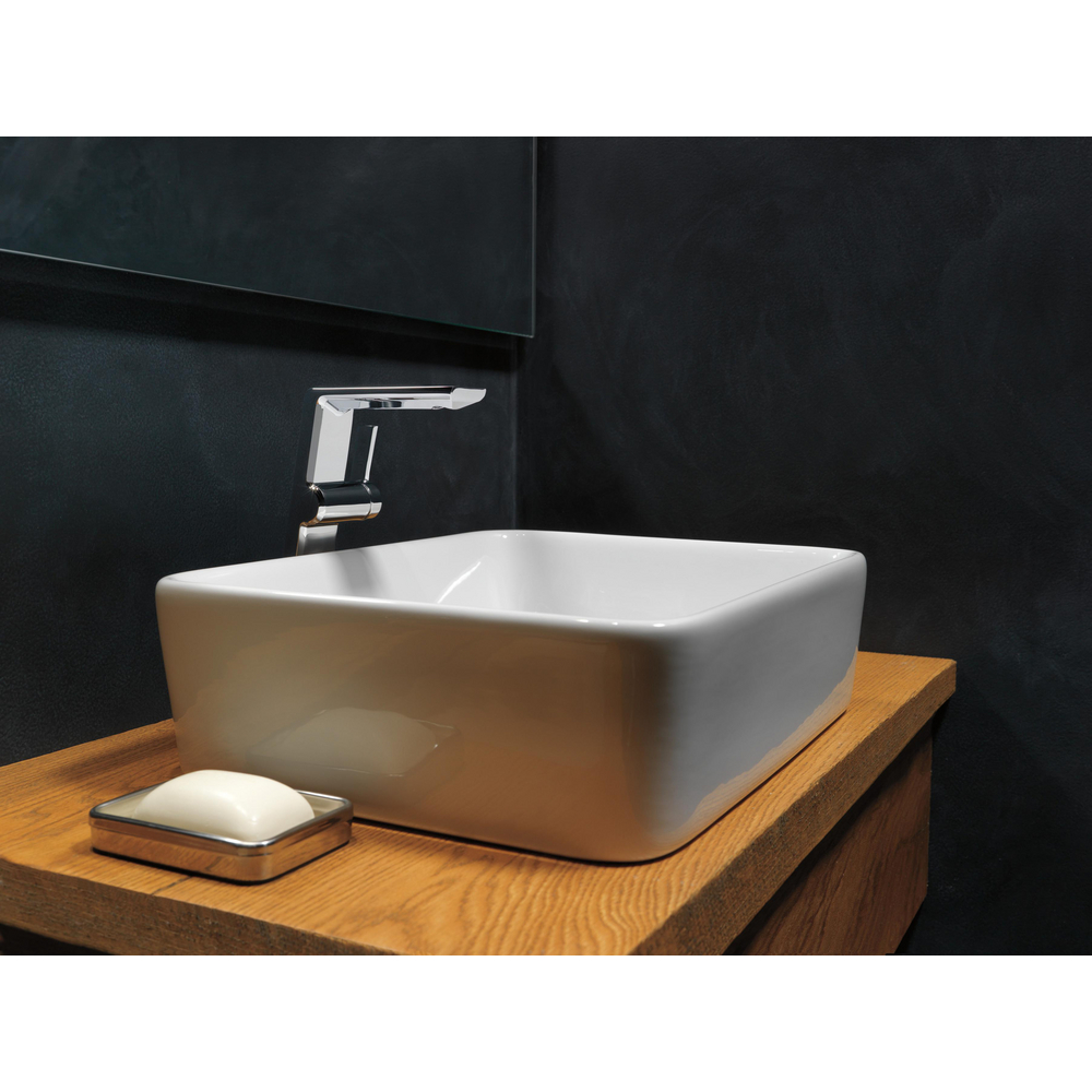 Single Handle Vessel Bathroom Faucet 799-PR-DST | Delta Faucet