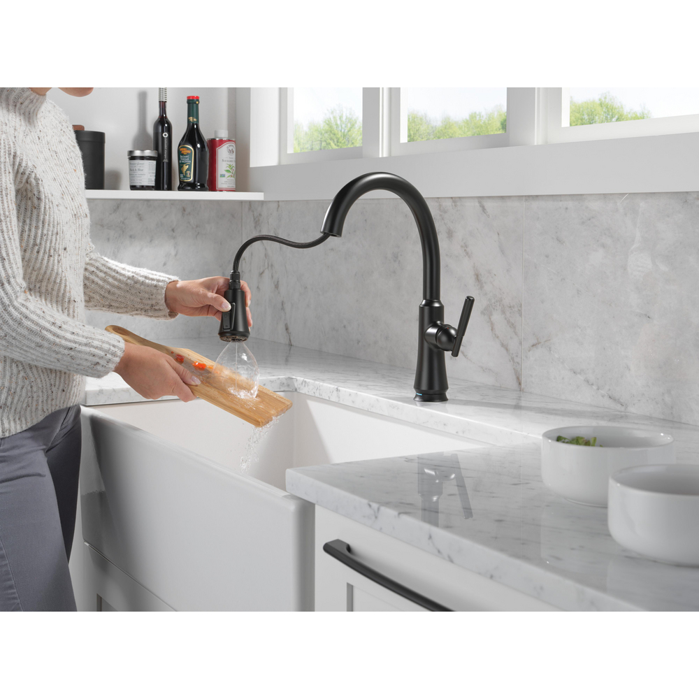 Coranto Pulldown Touchless Kitchen Faucet Matte Black 9179TL-BL-DST ...