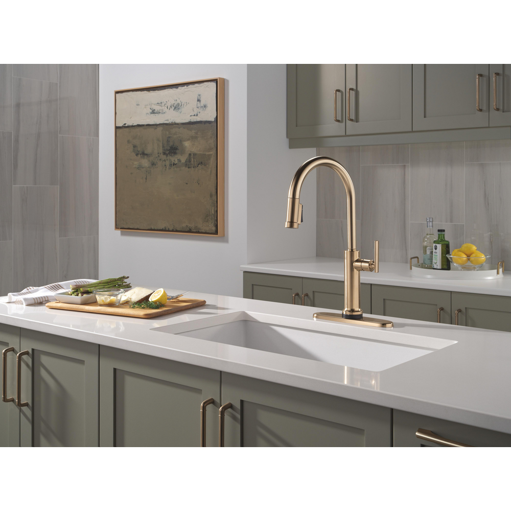 MODERN WORKS ギヤルドベッド ダブル Altado Pulldown Kitchen Touchless 9186TL-CZ-DST | Delta Faucet