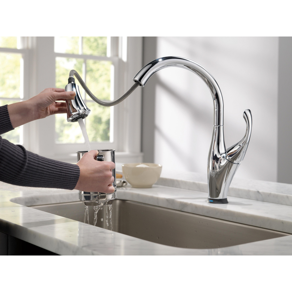 Single Handle Pull-Down Kitchen Faucet with Touch2O® Technology 