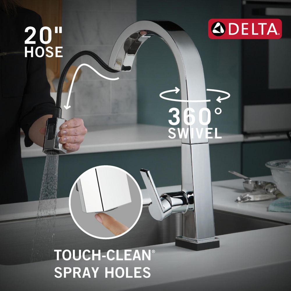Touch2o Technology 9193t Dst Delta Faucet