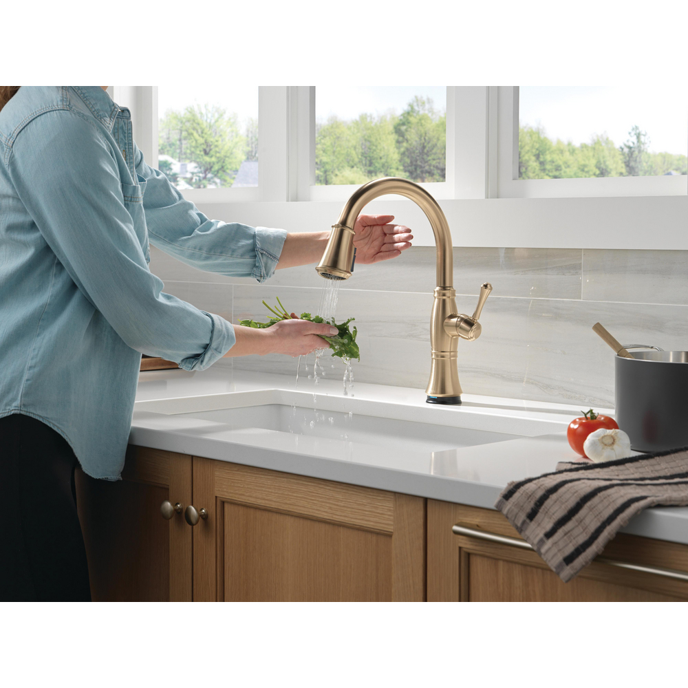 Cassidy Touchless Kitchen Pulldown CZ 9197TL-CZ-PR-DST | Delta Faucet