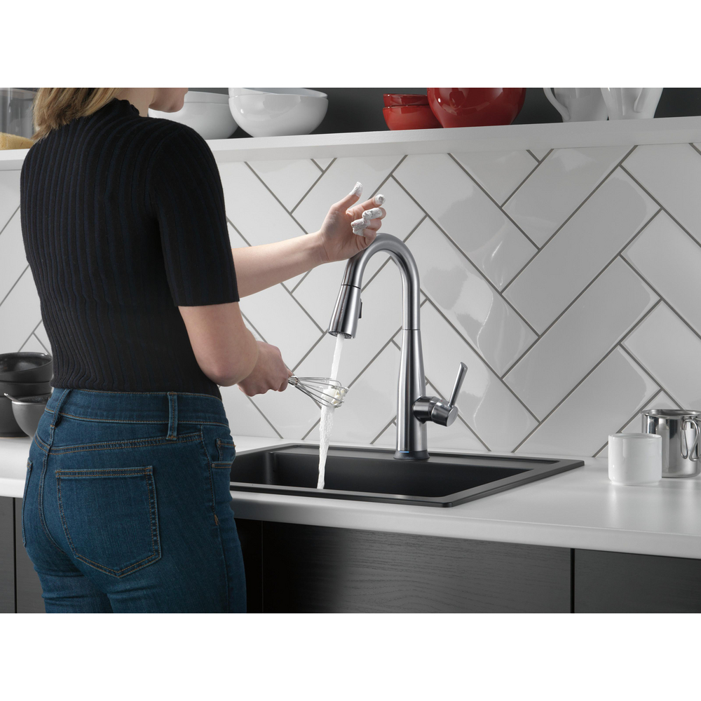 SINGLE HANDLE PULLDOWN BAR/PREP FAUCET WITH TOUCH2O 9913TARDST