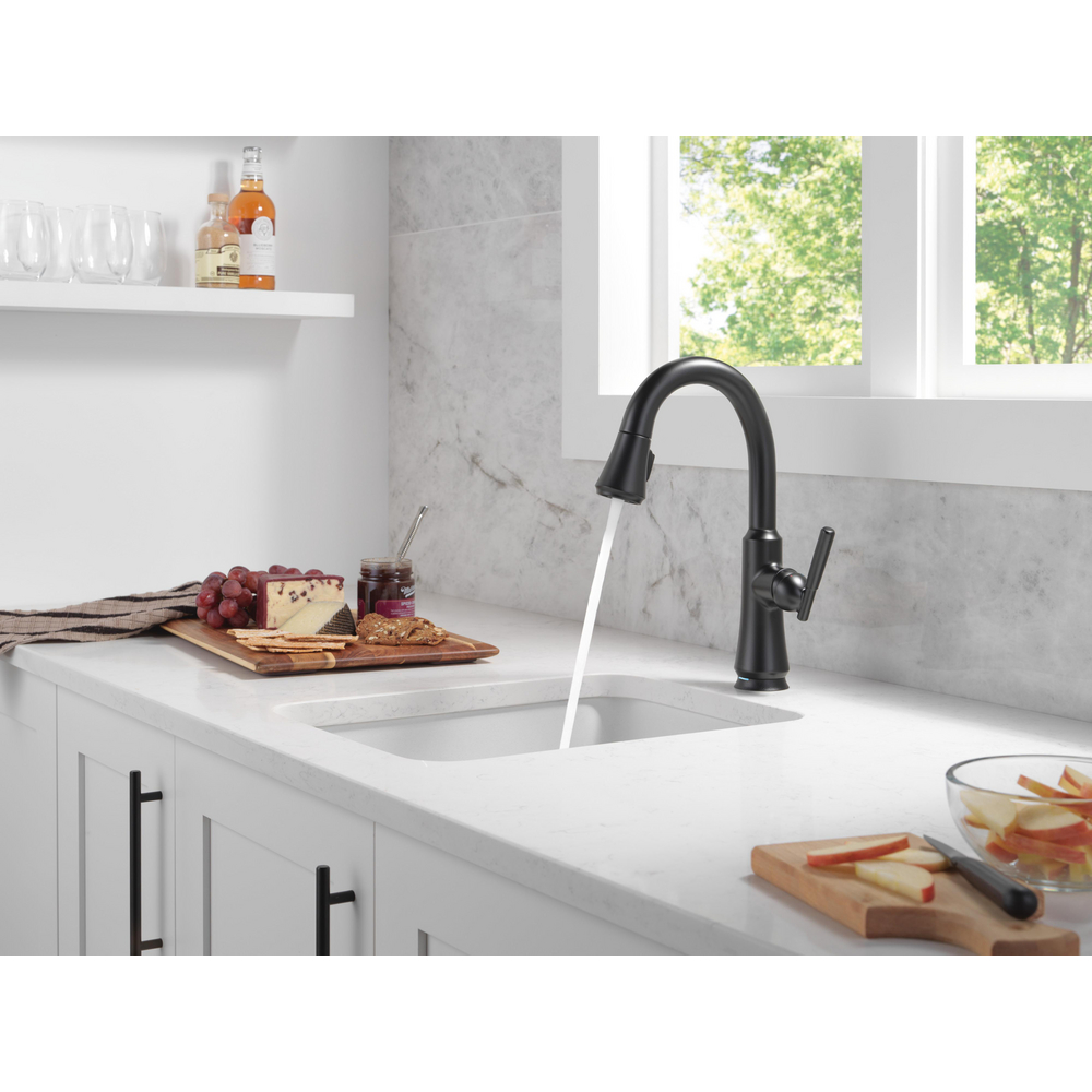 Coranto Pulldown Touchless Kitchen Bar Faucet Matte Black 9979TL-BL-DST ...