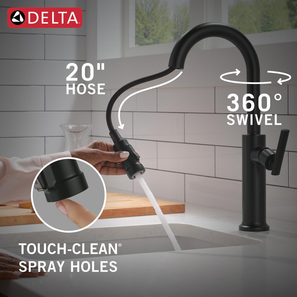 Altado Pulldown Bar Prep 9986-BL-DST | Delta Faucet