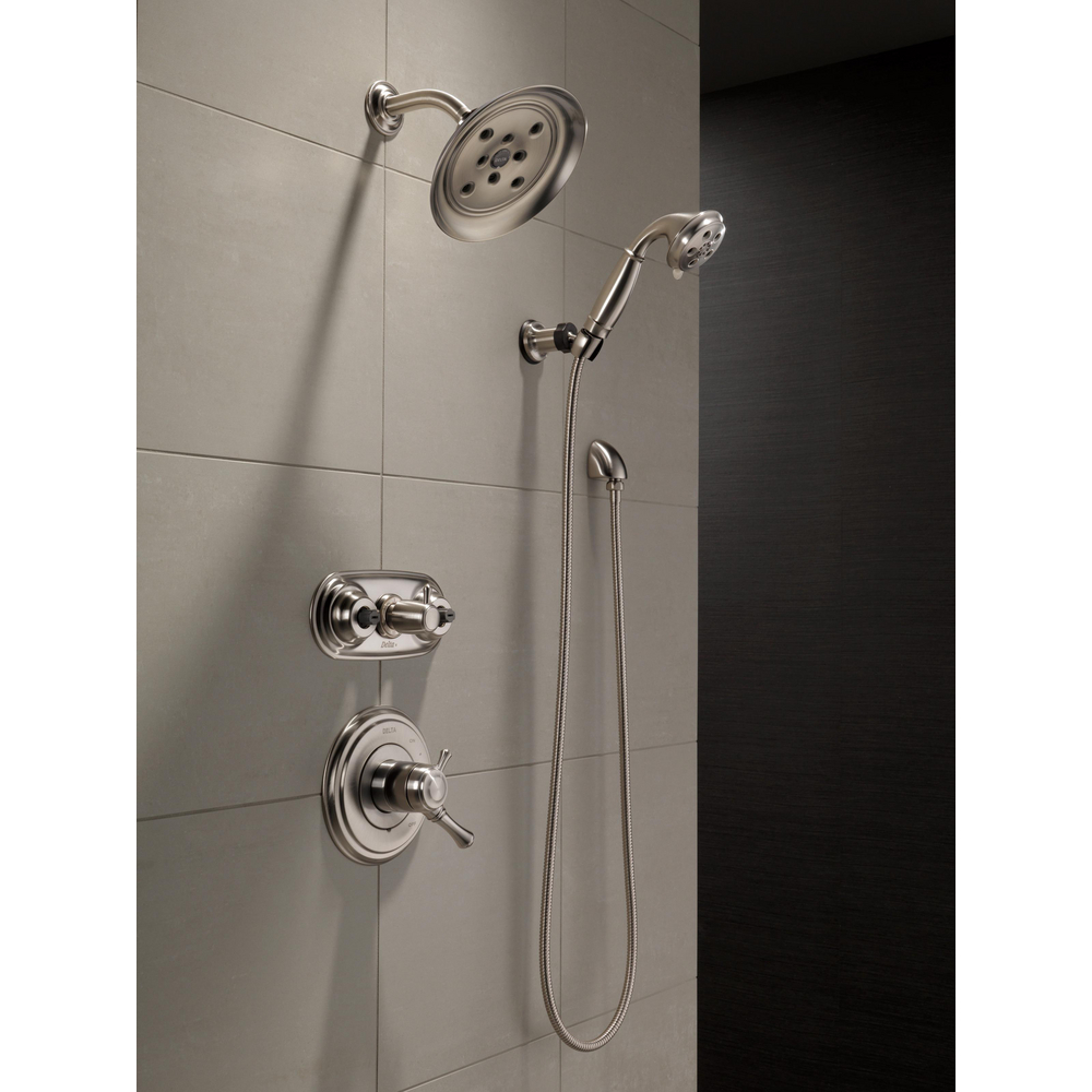 H2Okinetic 3-Setting Adjustable Wall Mount Hand Shower 55433-SS