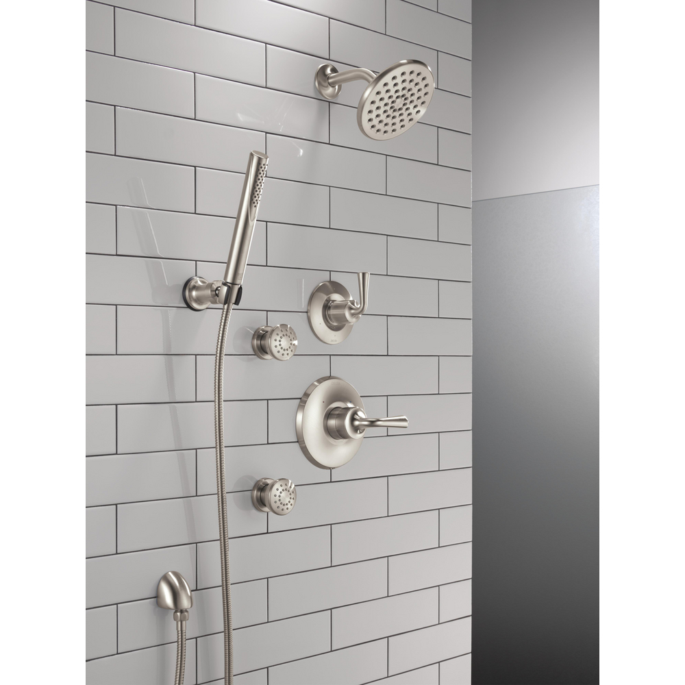 Premium Single-Setting Adjustable Wall Mount Hand Shower 55085-SS ...