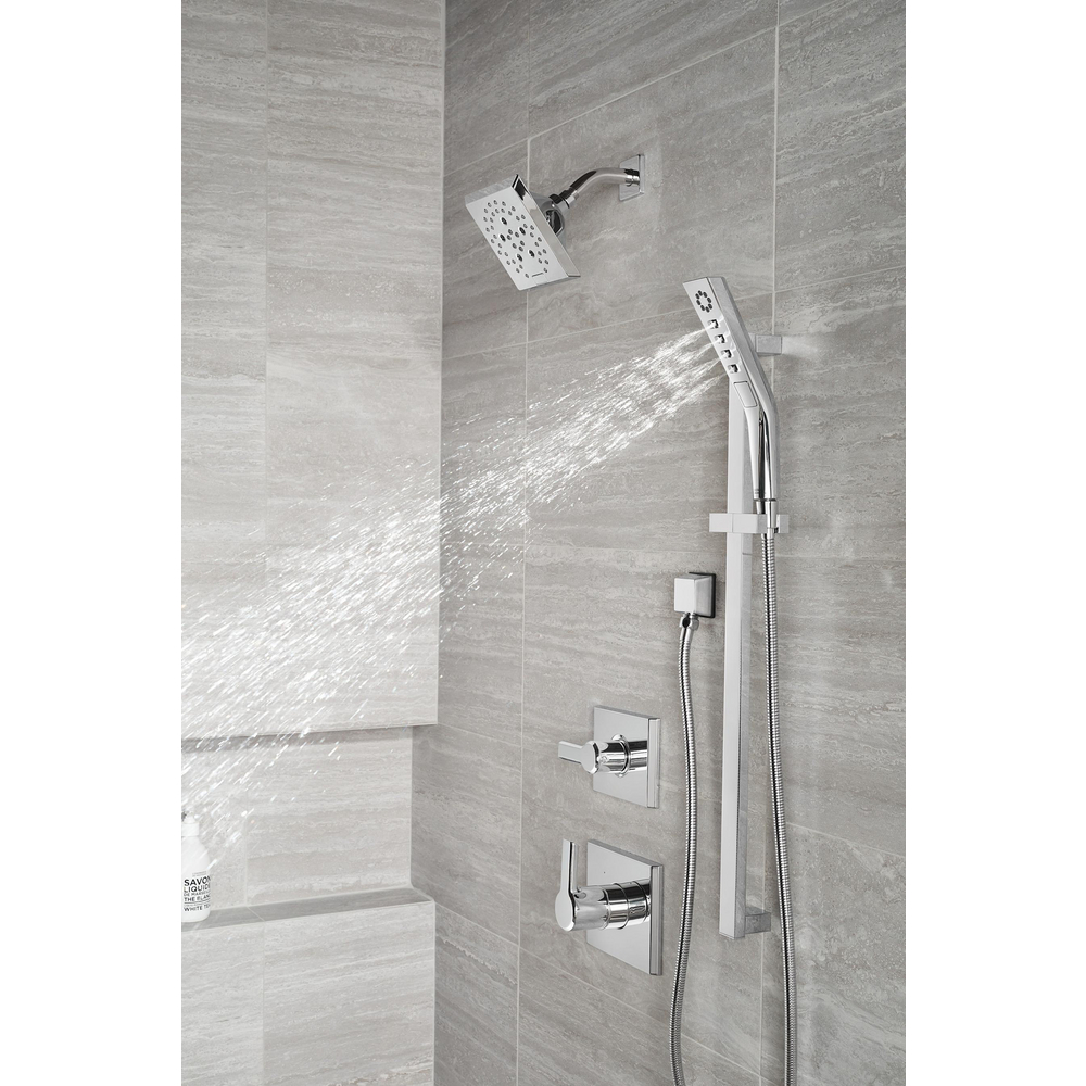H2Okinetic 3-Setting Slide Bar Hand Shower 51799-PR | Delta Faucet