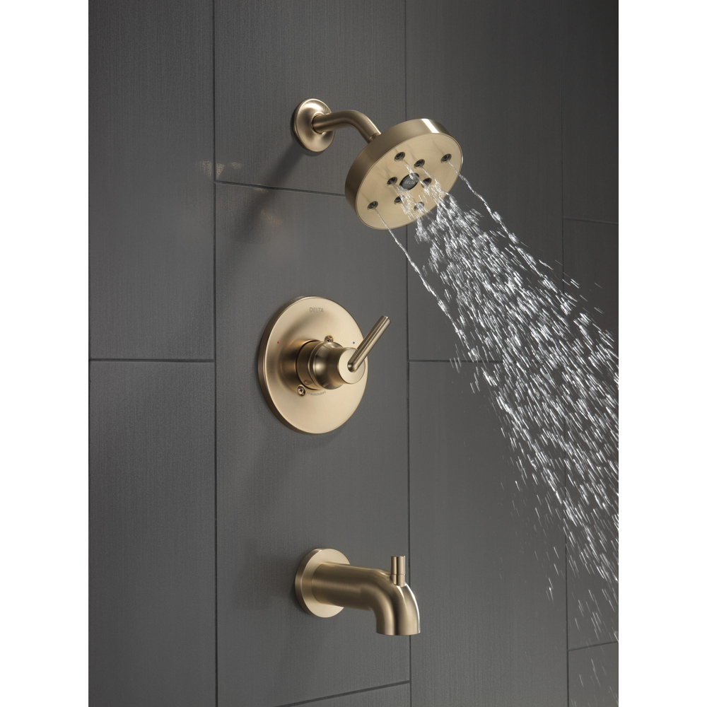 14 Series MC Tub/Shower Trim T14459-CZ | Delta Faucet