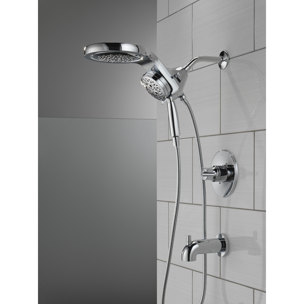 Delta T14459-LHD Trinsic 14 Series Tub/Shower 2024 Trim with Less Showerhead, Chrome