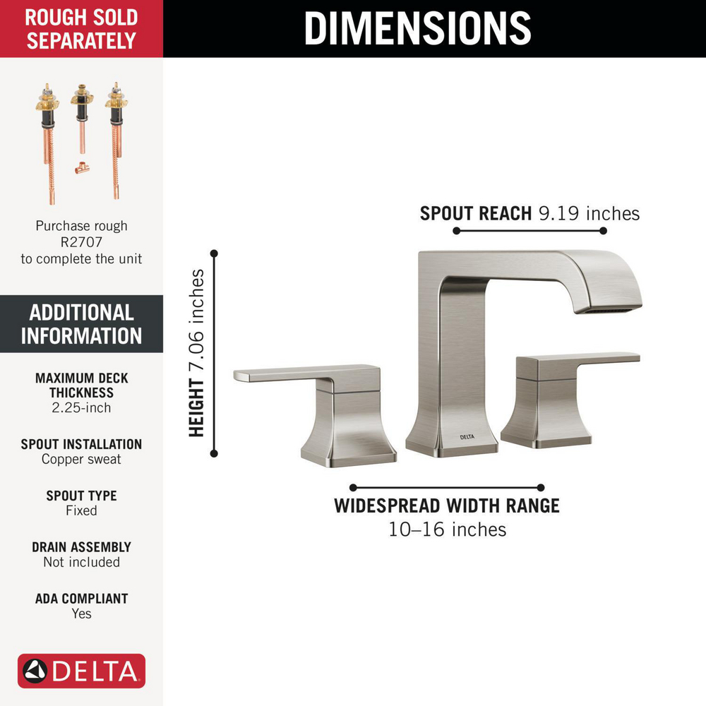Roman Tub Trim T2739-SS | Delta Faucet