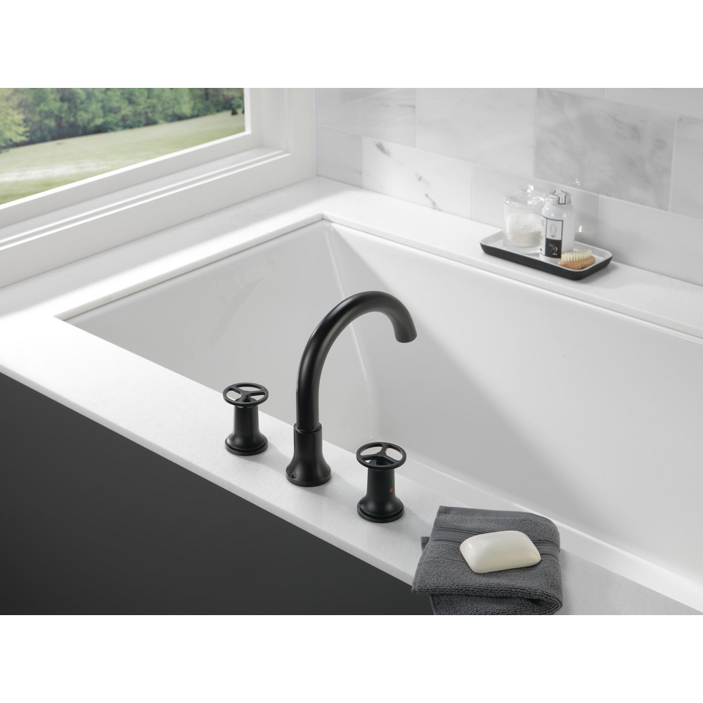 Roman Tub Faucet Trim T2758-BL | Delta Faucet