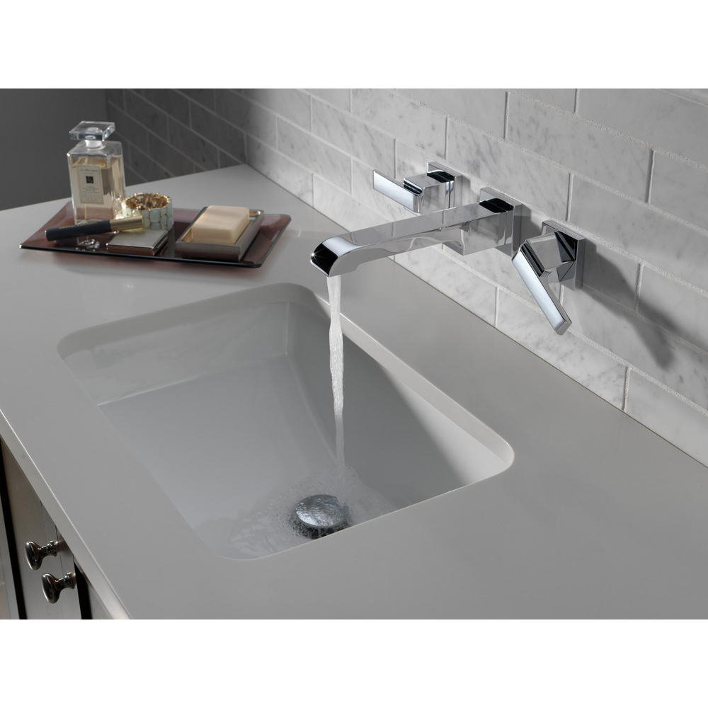 Two Handle Wall-Mount Lavatory Faucet T3567LF-WL | Delta Faucet