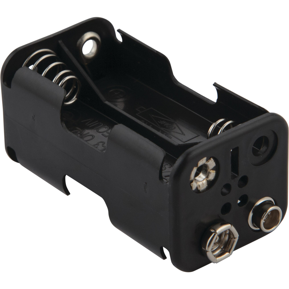 Battery Holder - Square 4-AA Version