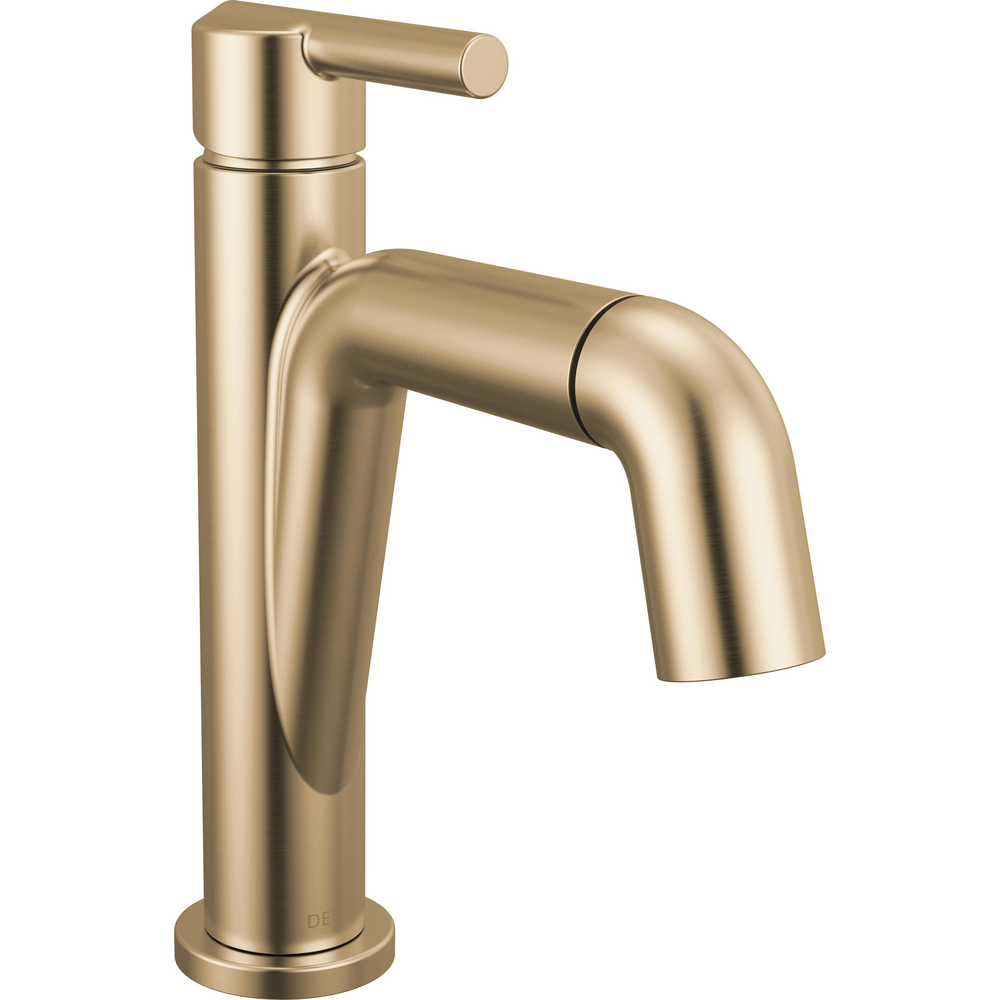 Single Handle Pull-Down Bathroom Faucet
