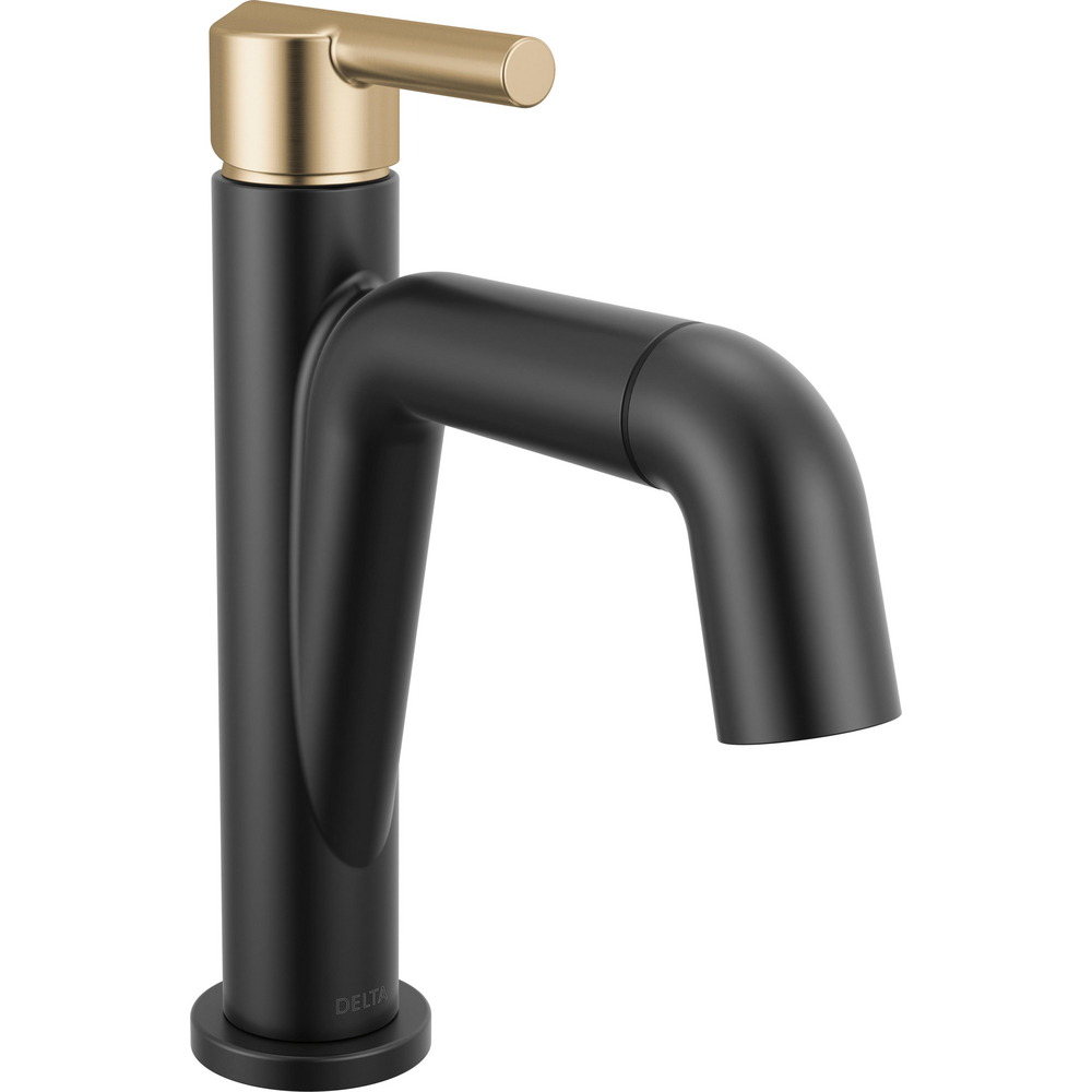Single Handle Pull-Down Bathroom Faucet