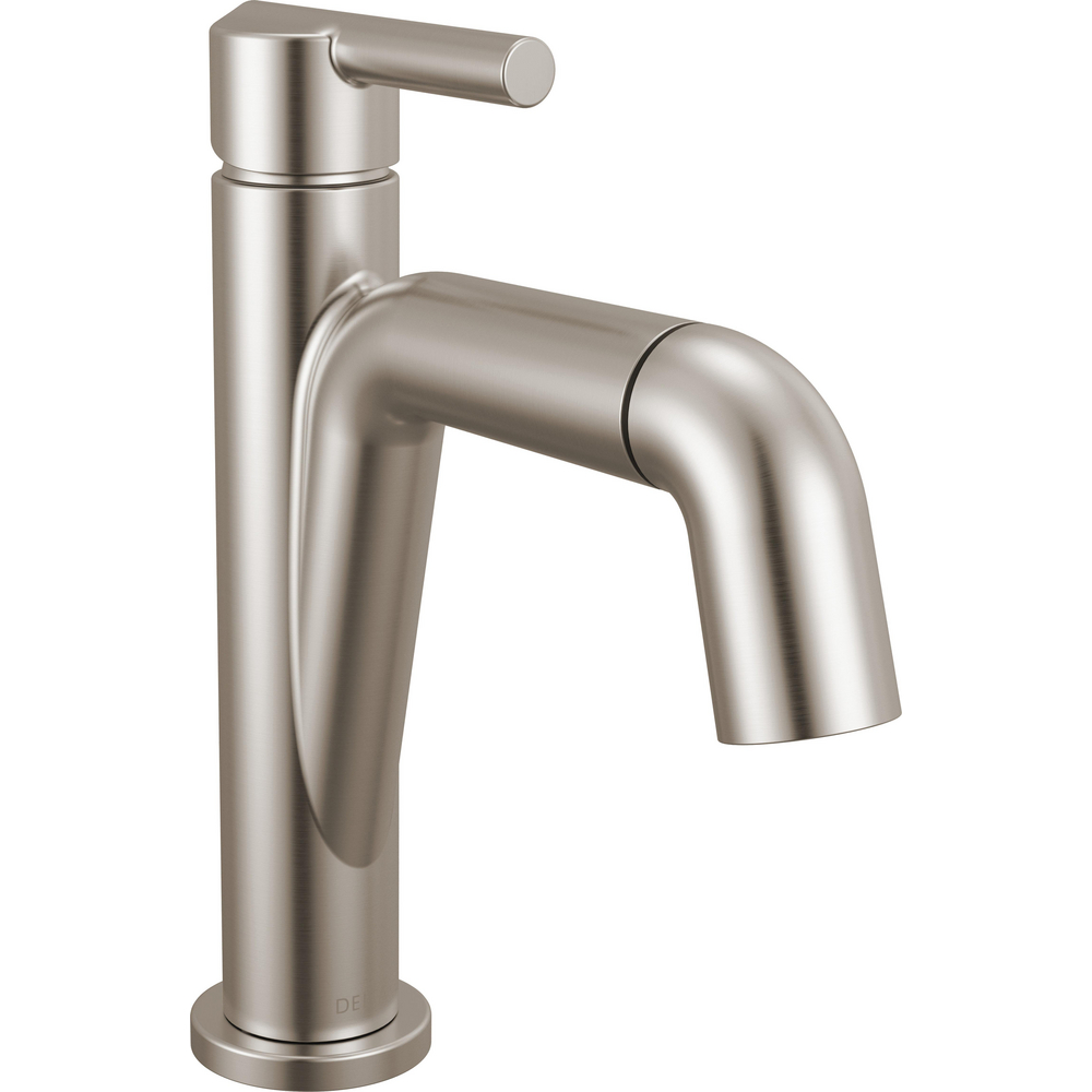 Single Handle Pull-Down Bathroom Faucet
