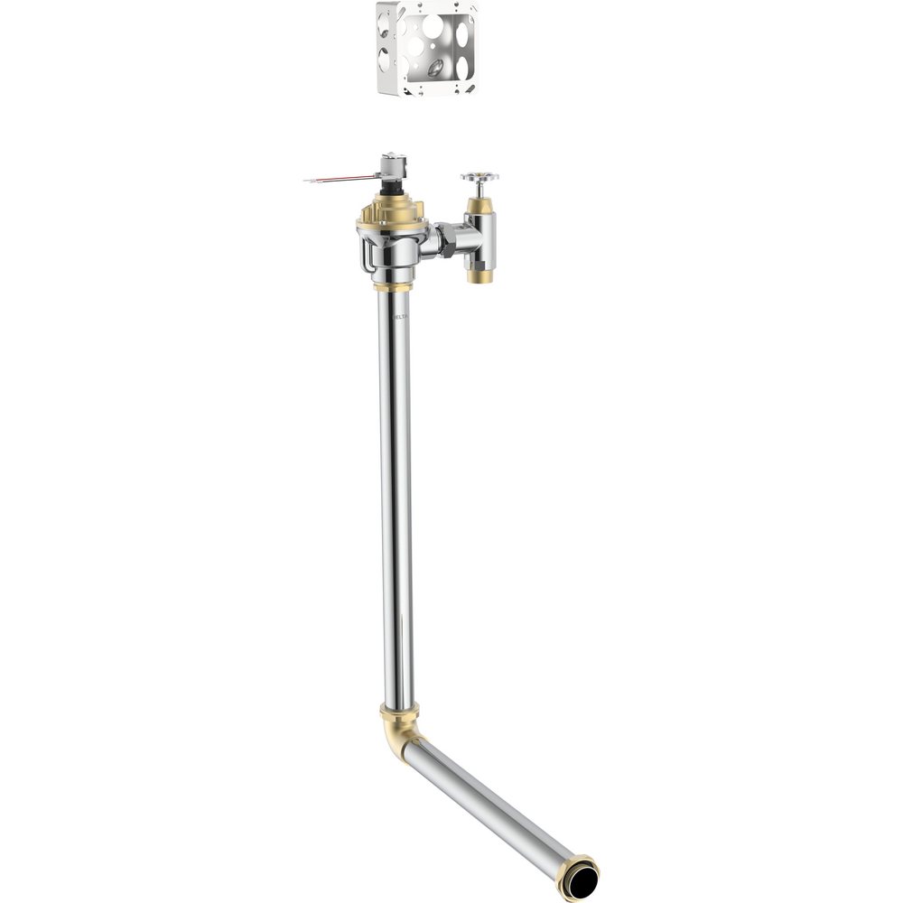 E-Concealed Hardwire Flush Valve Rough-in 1600T6104ARI | Delta Faucet