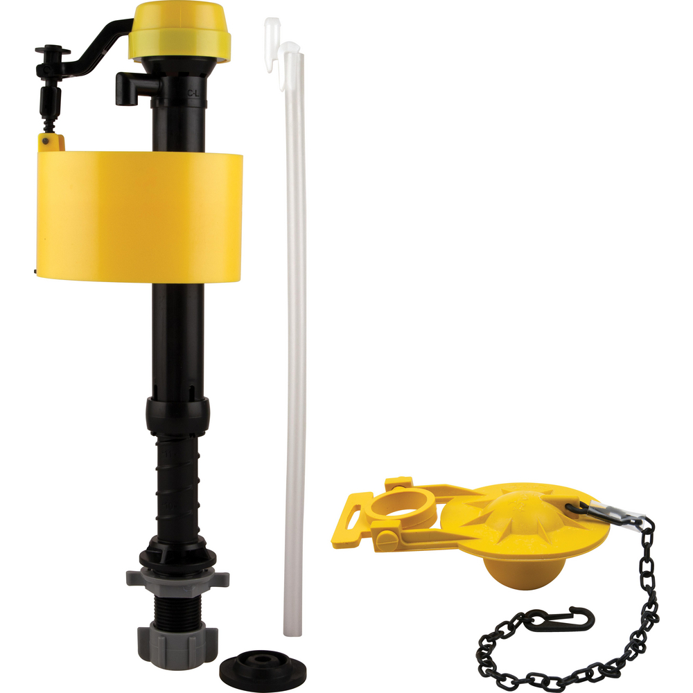 Adjustable anti-siphon toilet