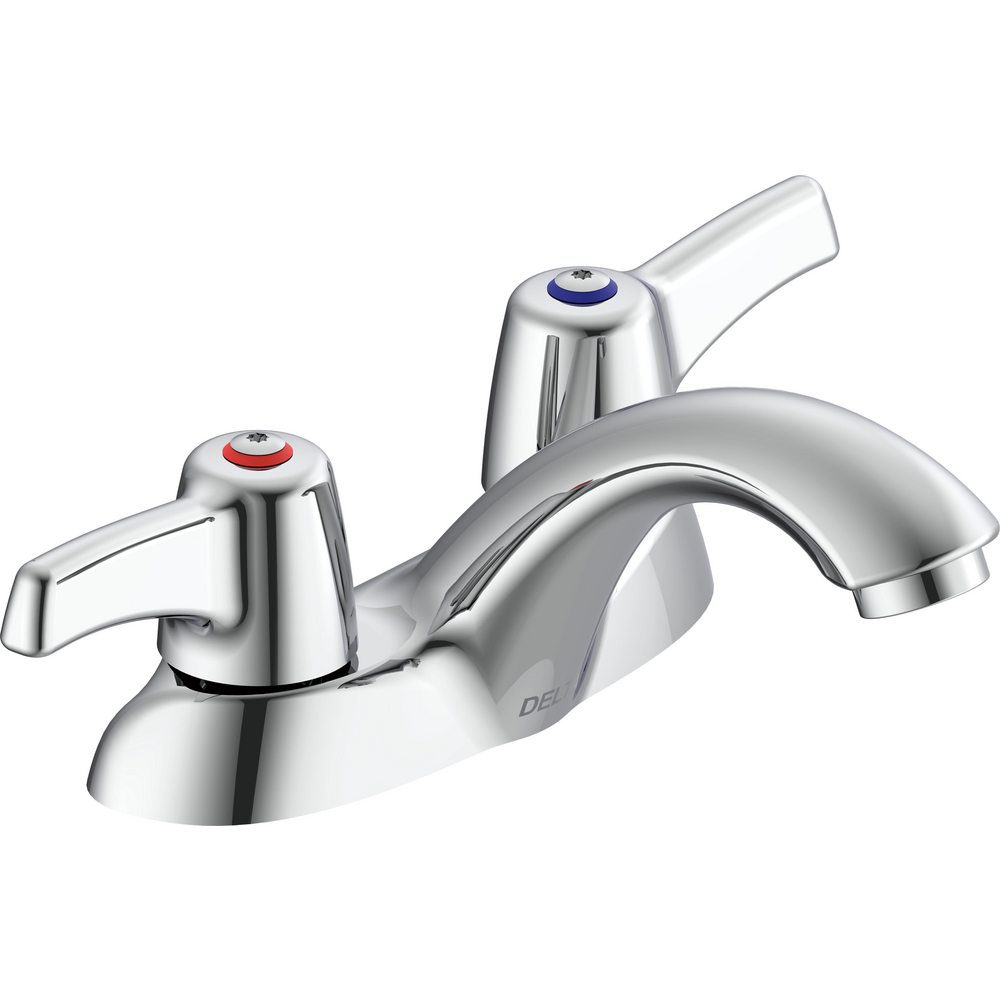 Two Handle Centerset Lavatory Faucet - Less Pop-Up 21C143 | Delta