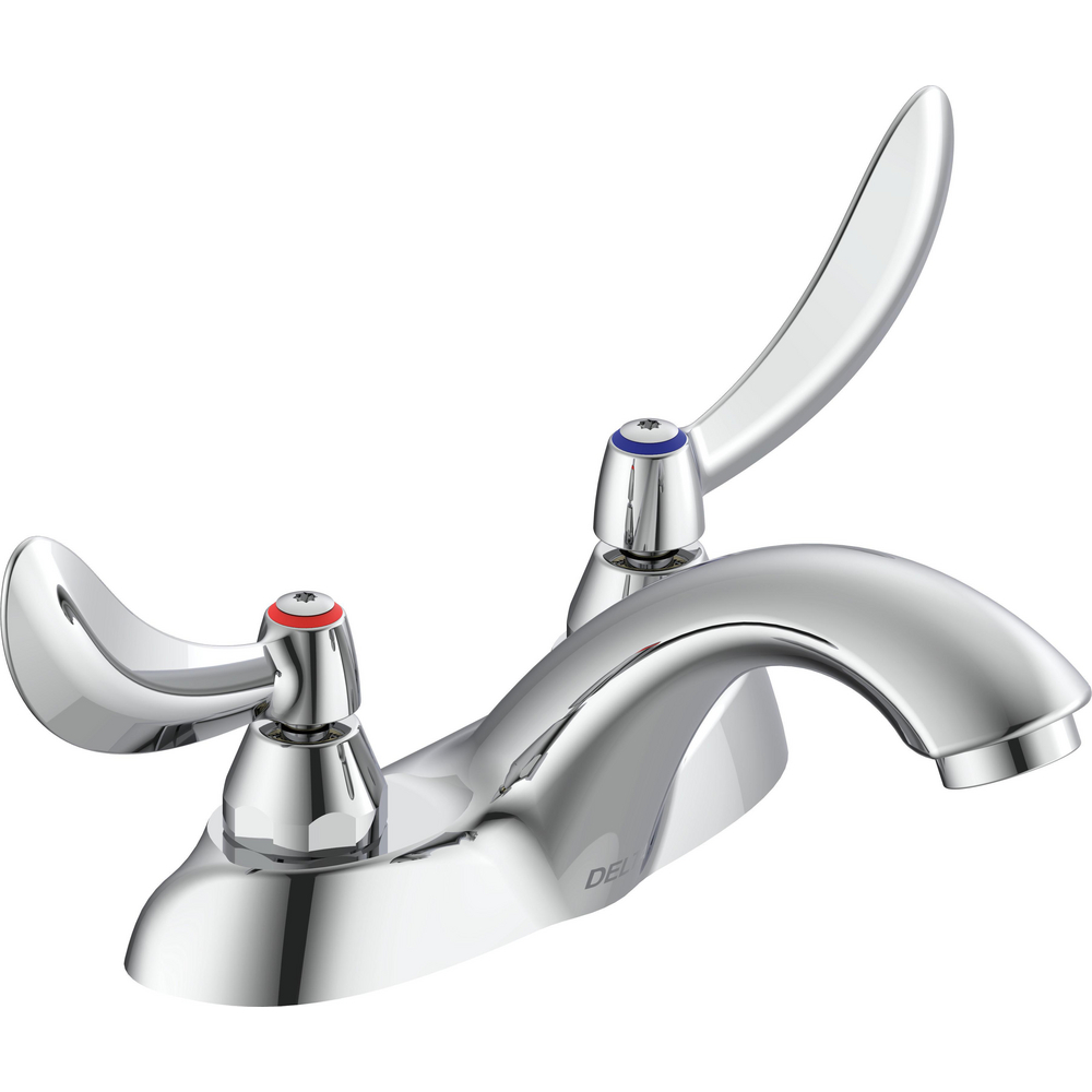 Two Handle Centerset Lavatory Faucet - Less Pop-Up 21C154 | Delta Faucet