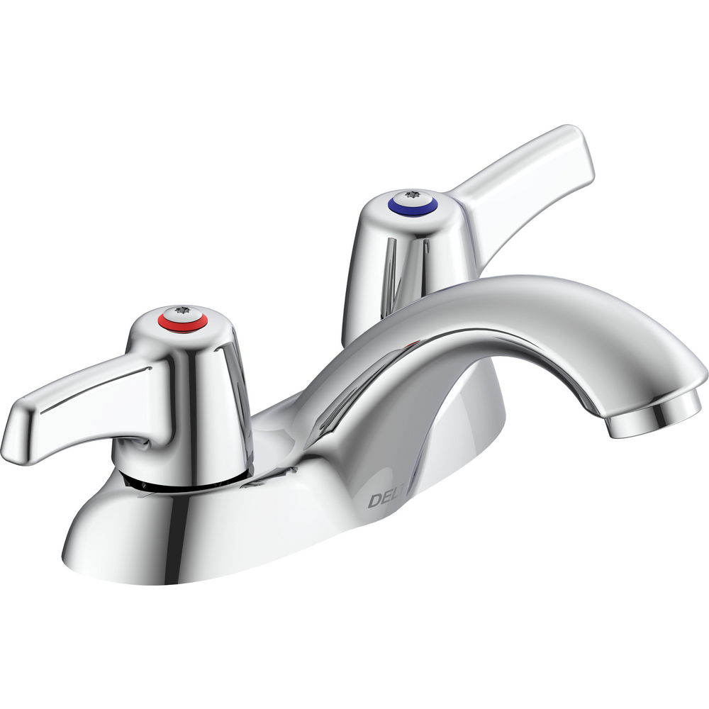 【新品、美品】REAL WORLD Revive Toilet Drops Two-Handle Centerset Lavatory Faucet 21T133 | Delta Faucet
