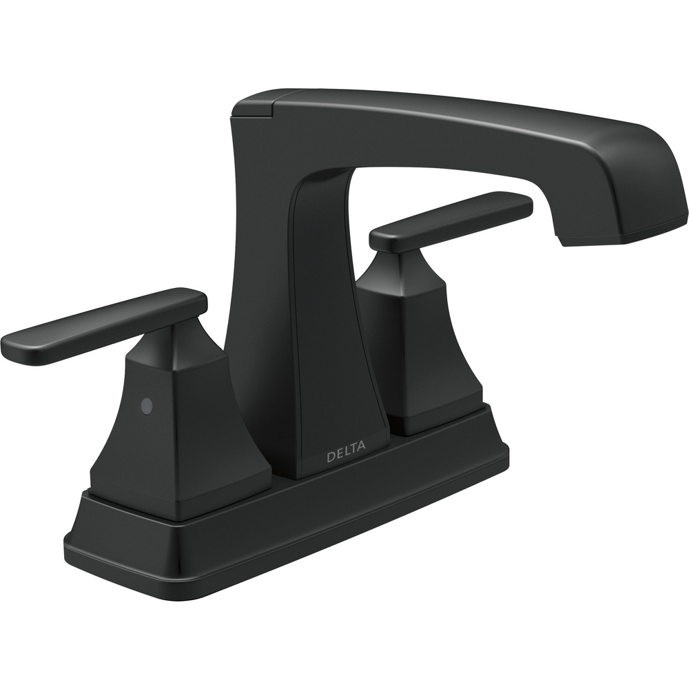 Two Handle Centerset Lavatory Faucet - Metal Pop-Up