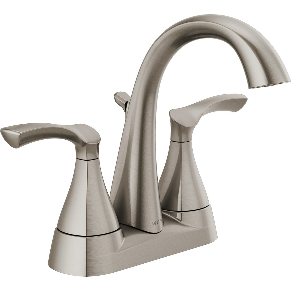 Rubinetto Delta Faucet Haywood Per Lavabo, Centro Da 10 Cm, Con Scarico Incluso – WaterSense - 3