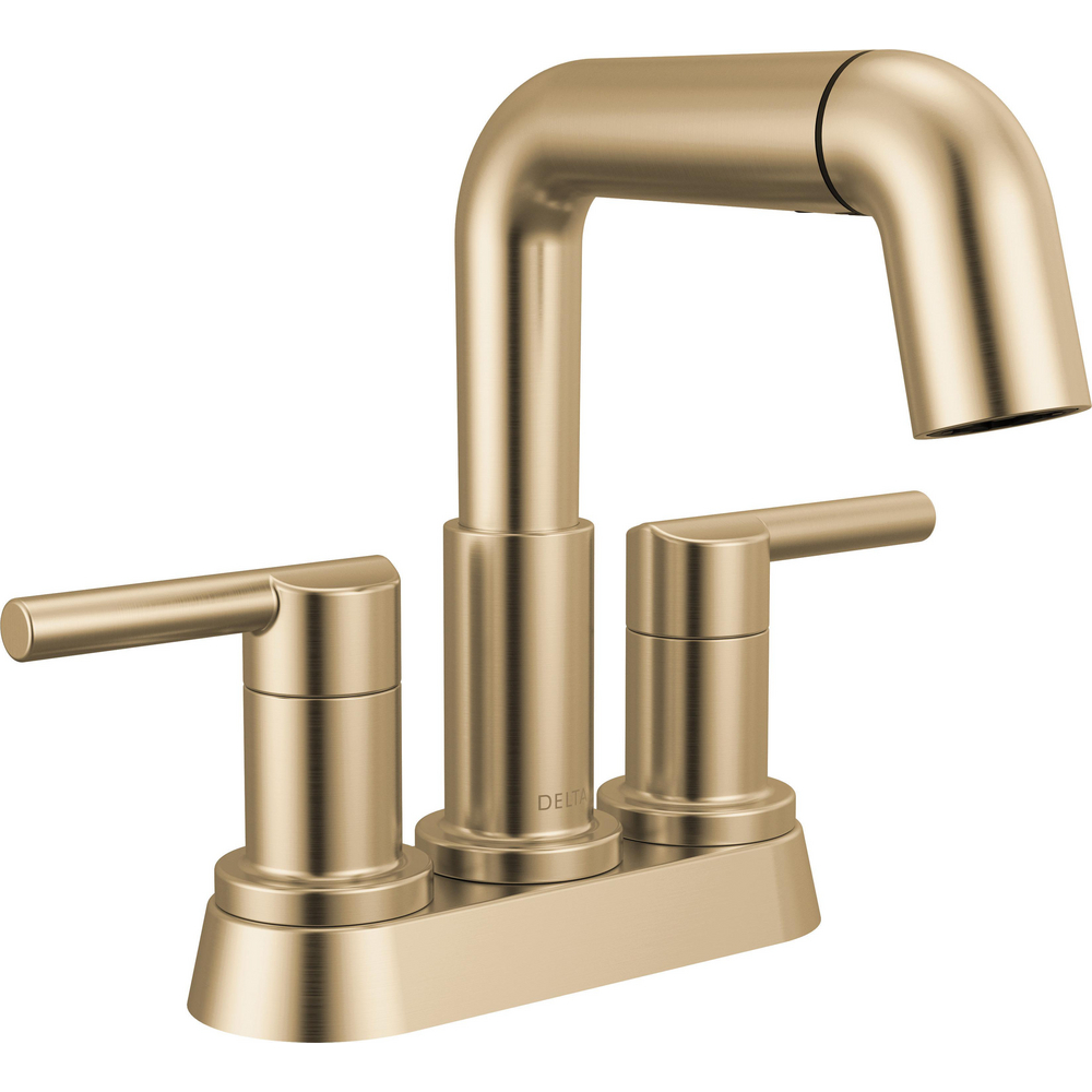 Two Handle Centerset Pull-Down Bathroom Faucet